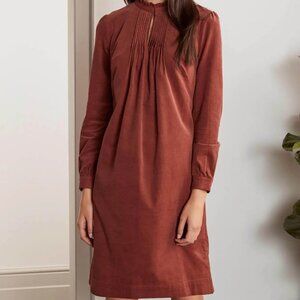Boden Cornelia Cord Dress - Red Oak - US 4